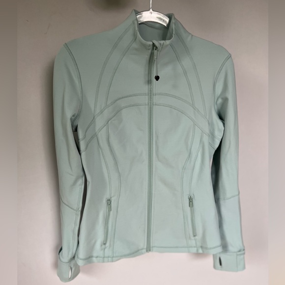 EUC Lululemon Define Jacket in Hazy Jade (size 10) - Picture 7 of 10